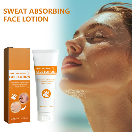 AMZ Facial Sweat Absorbing Lotion Gentle Cleansing Facial Skin Refreshing Skin Friendly Long-lasting Oil Control Facial Antiperspirant