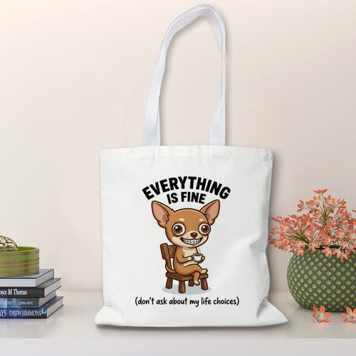 Canvas Tote Shopping Bag 灵图