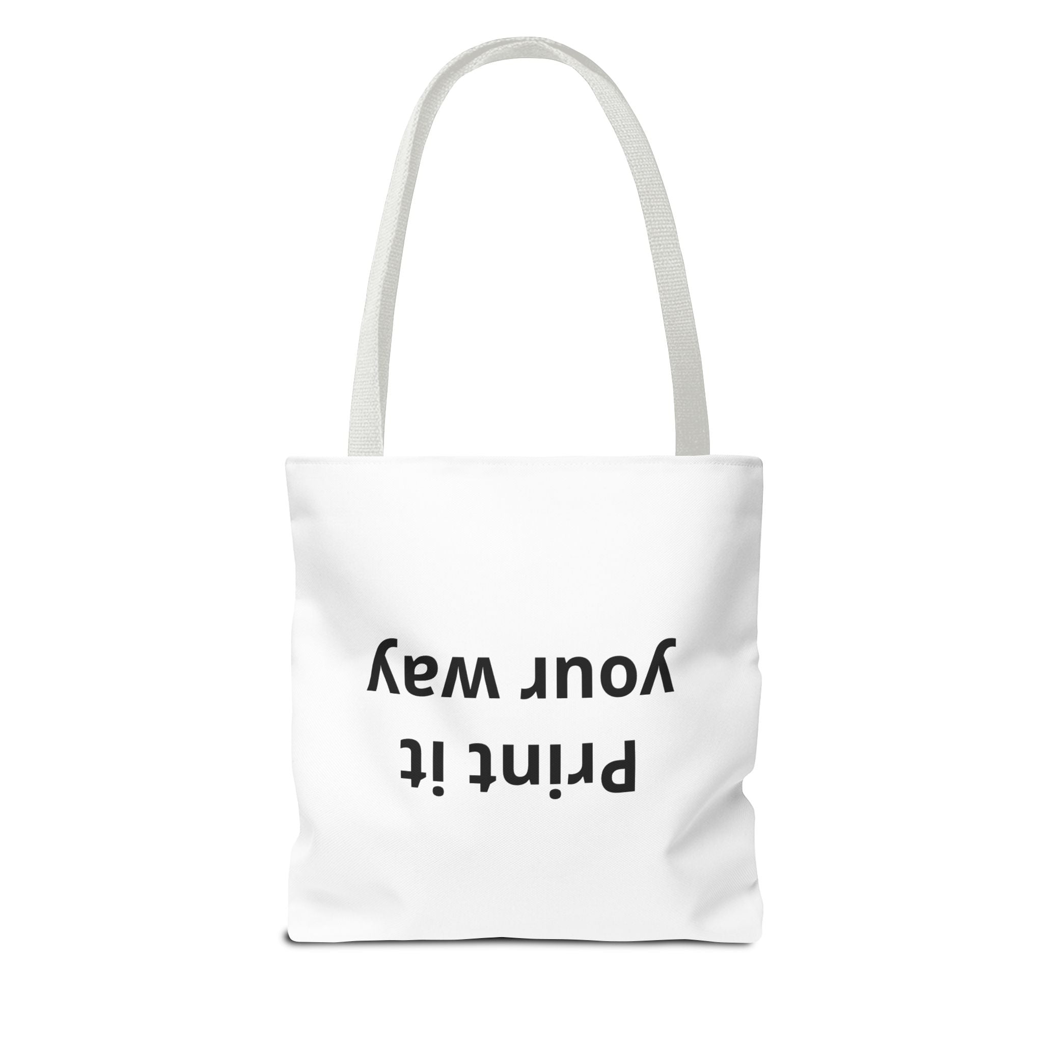 Custom Print Tote Bag — "Print it your way" All-Over-Print Canvas Tote