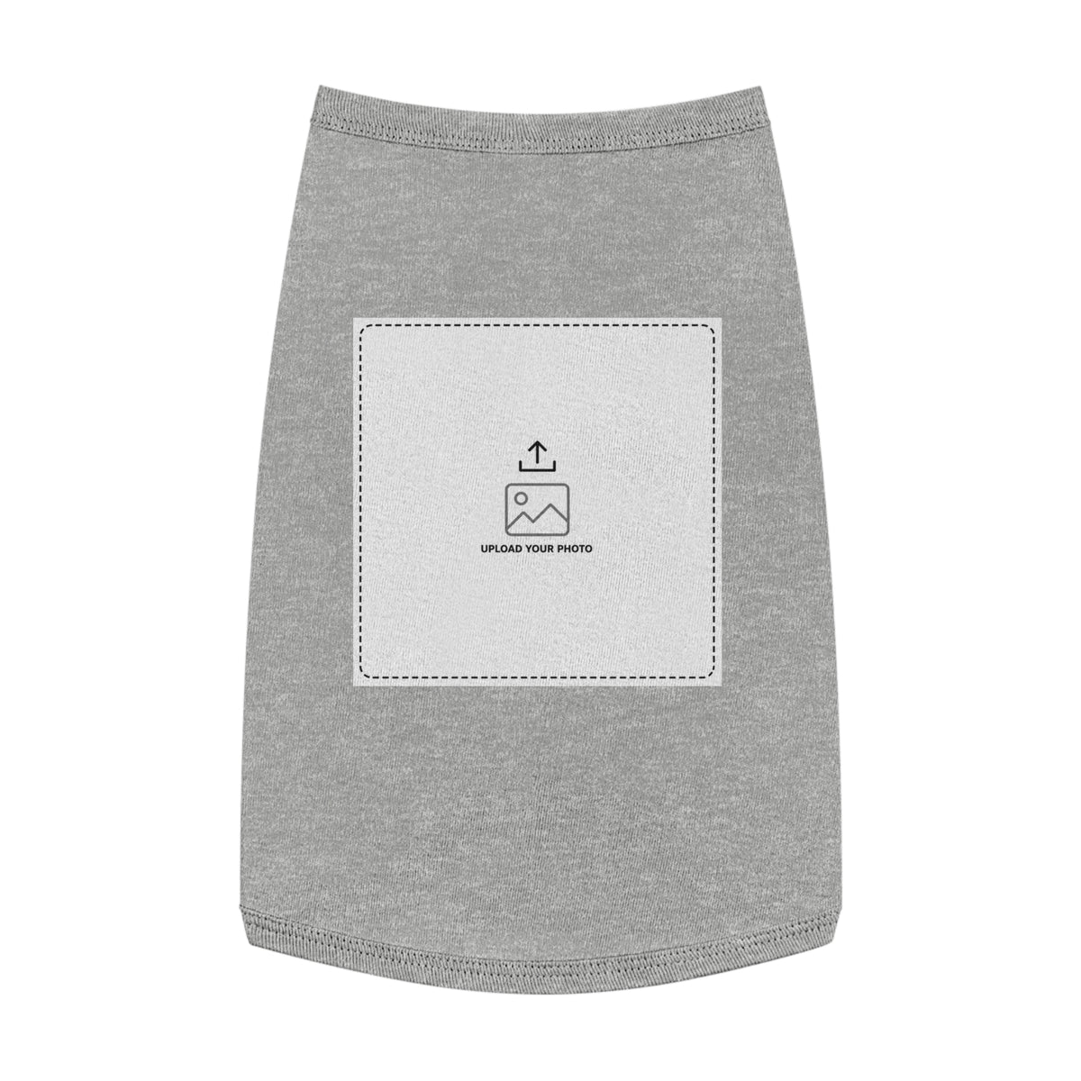 Personalized Pet Tank Top — Custom Dog or Cat Photo Shirt