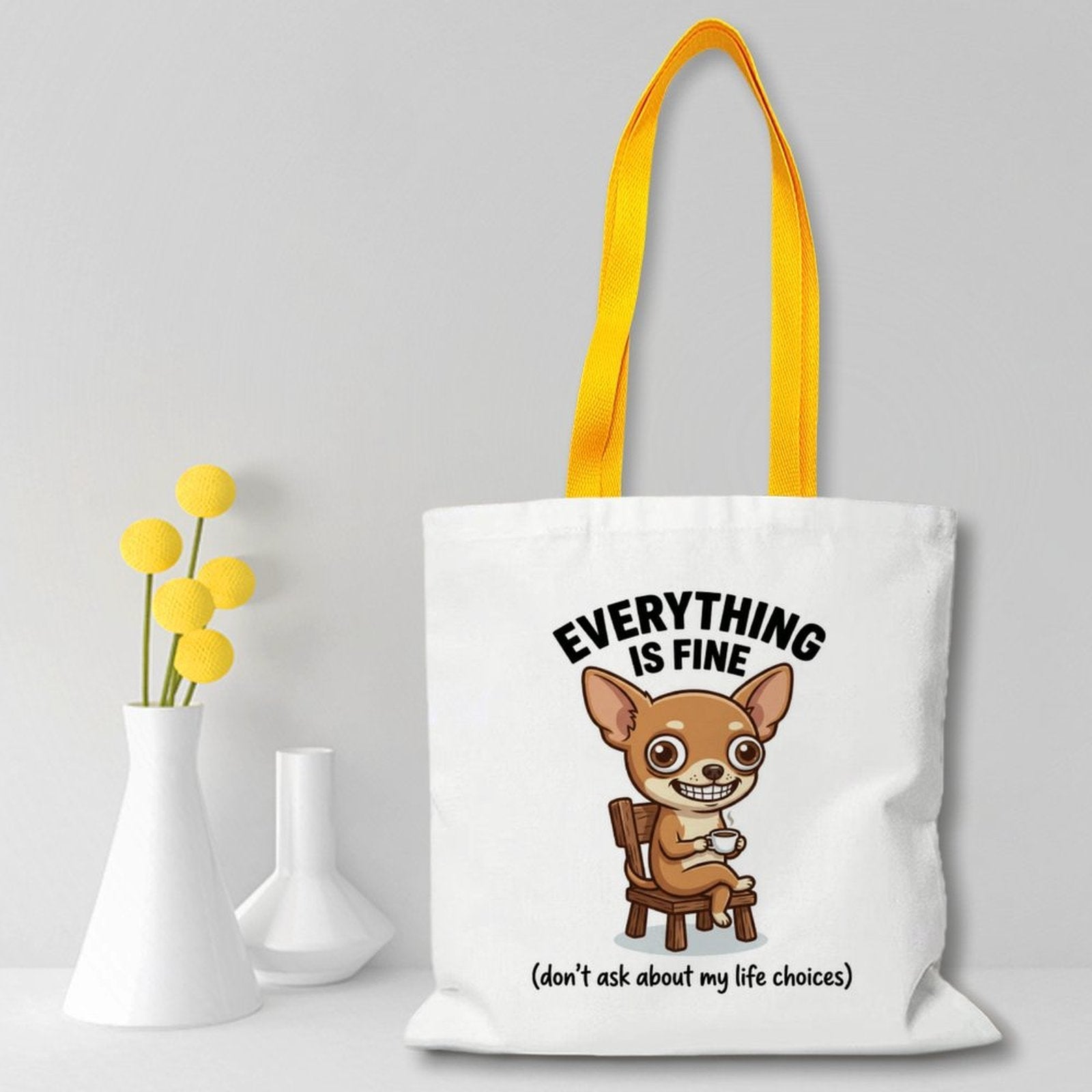 Canvas Tote Shopping Bag 灵图