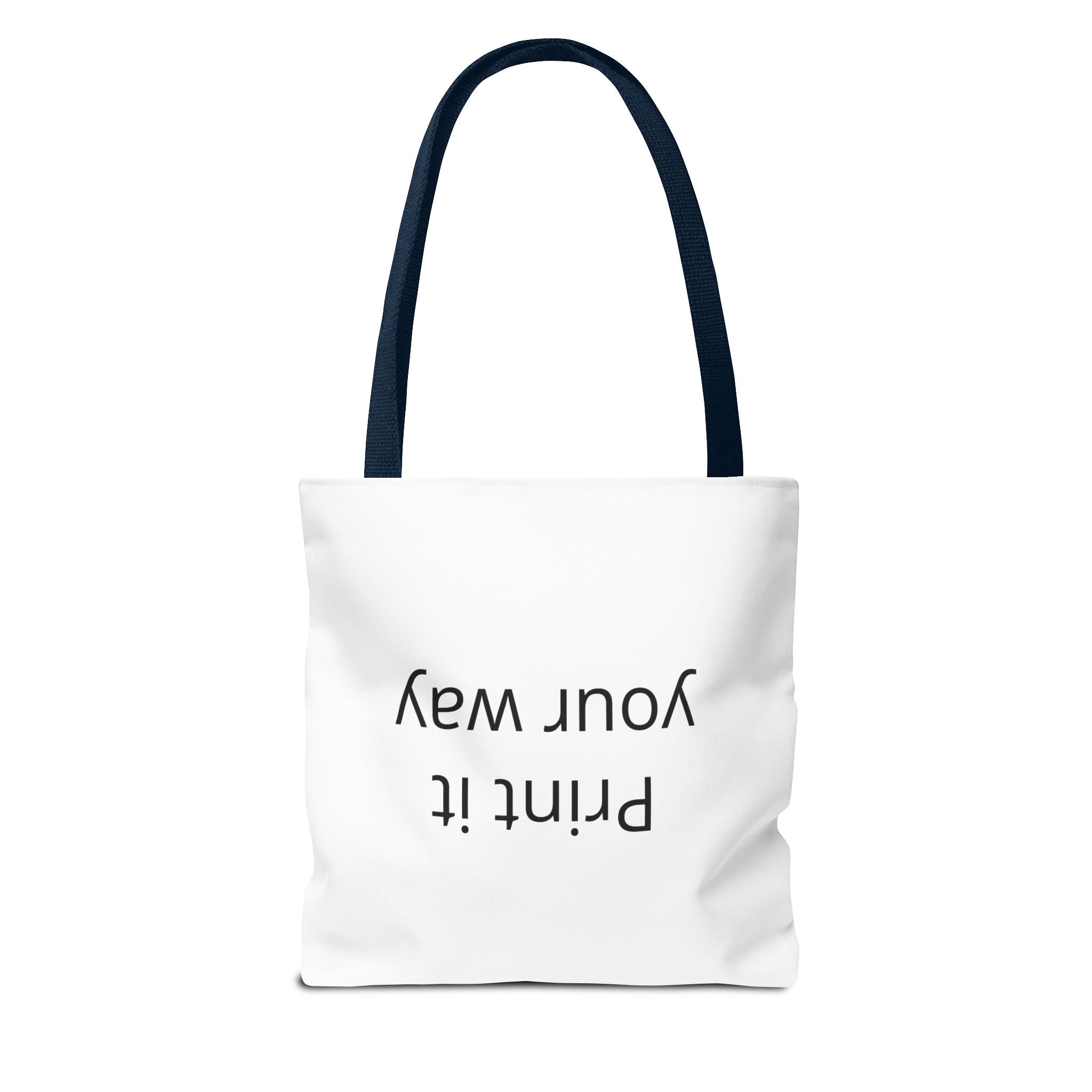 Custom Print Tote Bag — "Print it your way" All-Over-Print Canvas Tote