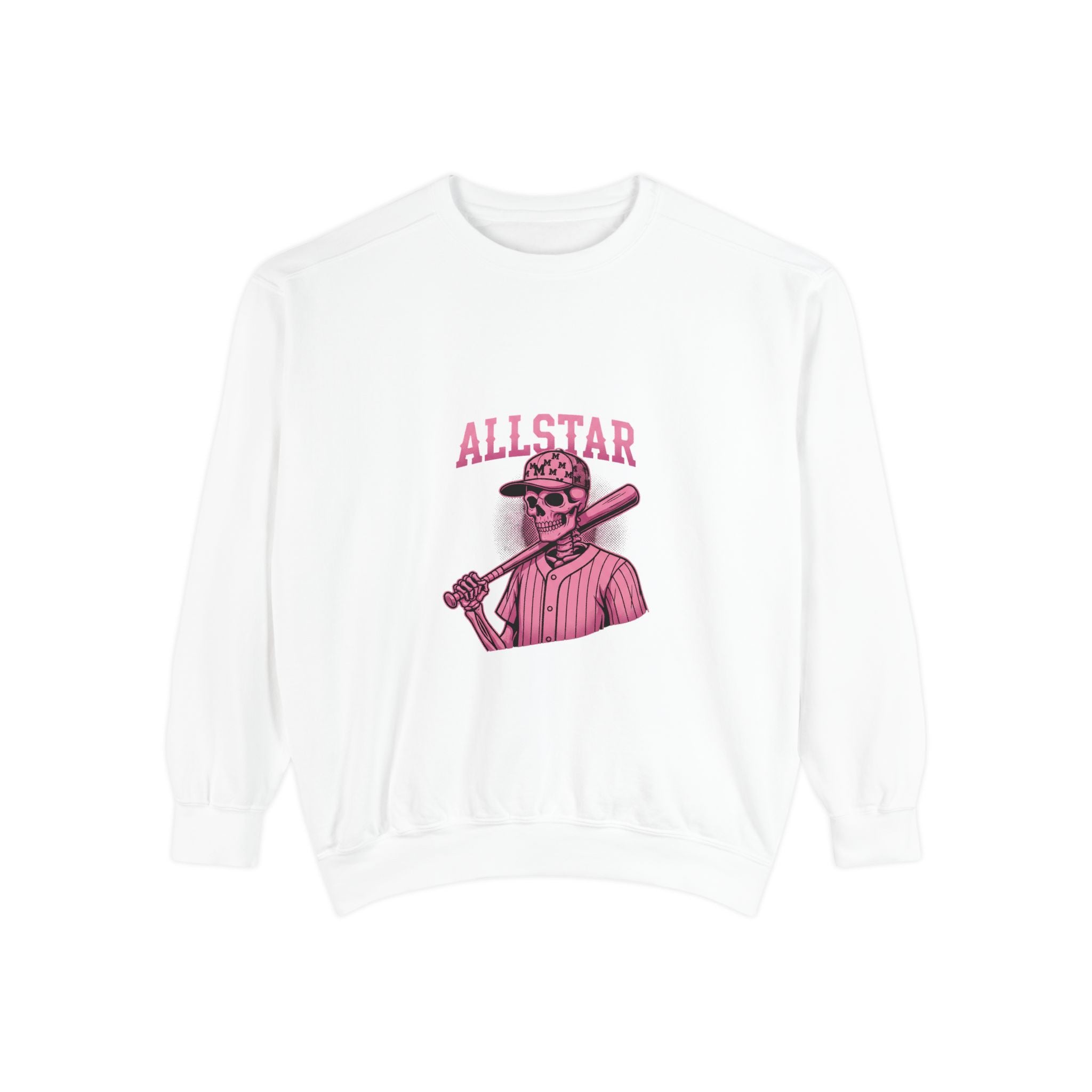 All-Star Skull Baseball Sweatshirt