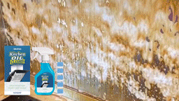 Jakehoe Kitchen Grease Cleaner Range Hood Stove Grease Stain Remover Easy Clean Household Cleaner