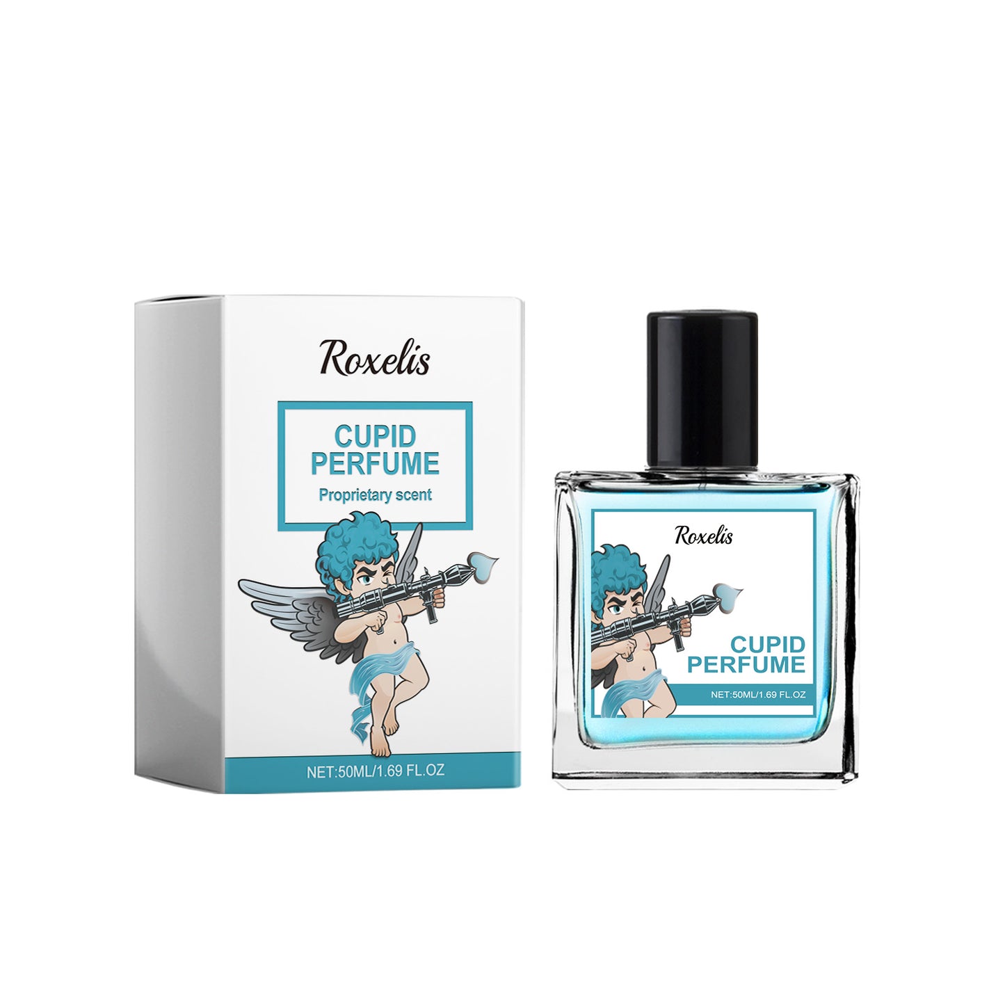 Roxelis Cologne Cupid Perfume Spray Gentle and Elegant Portable Fragrance for Couples Dating Atmosphere
