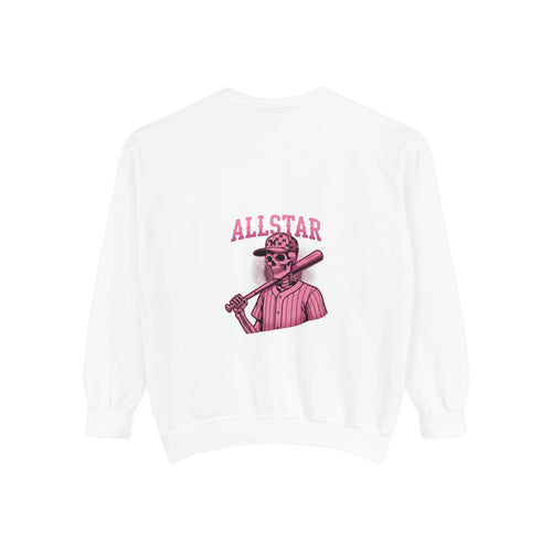 All-Star Skull Baseball Sweatshirt