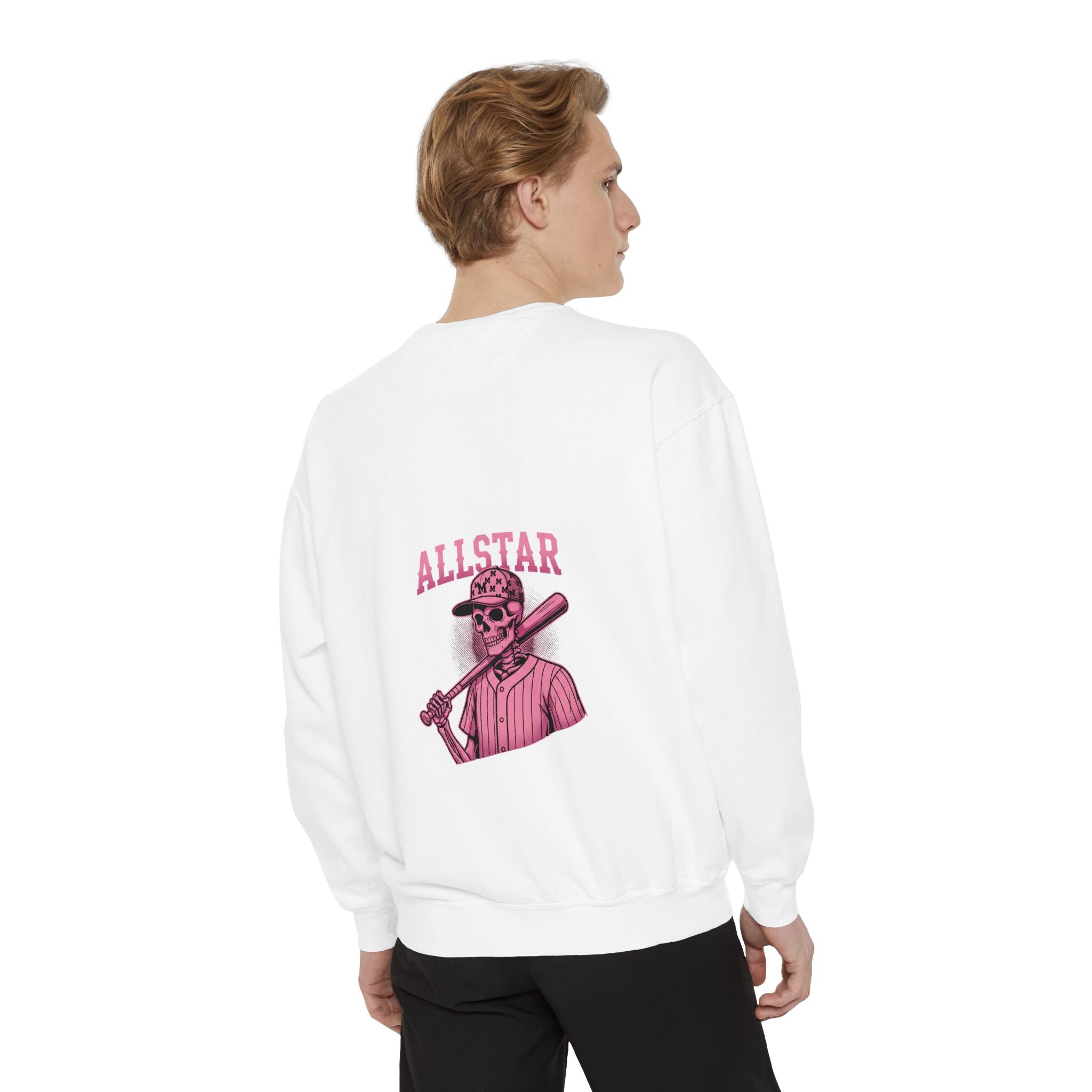 All-Star Skull Baseball Sweatshirt