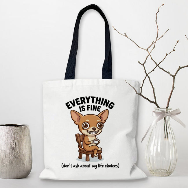 Canvas Tote Shopping Bag 灵图