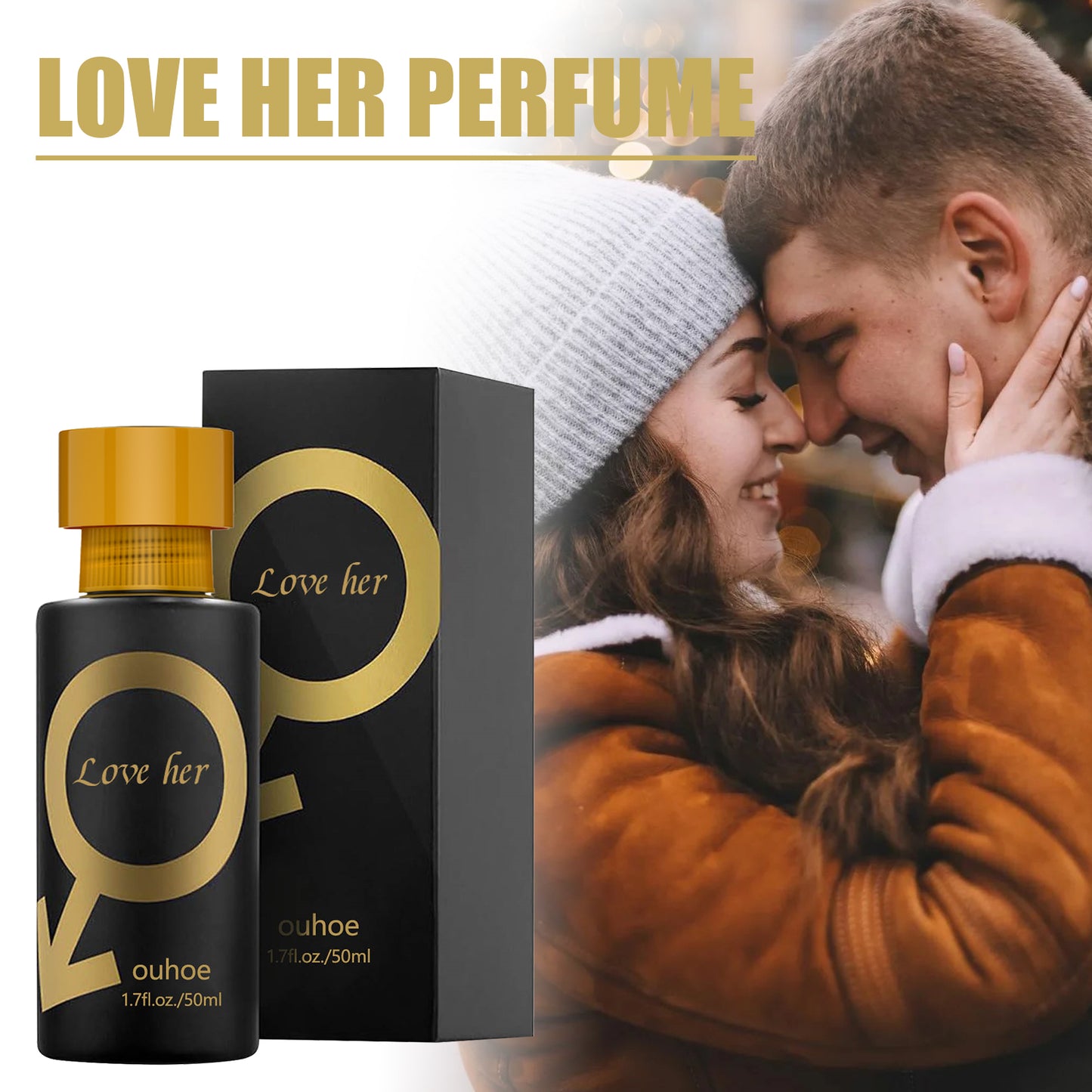 Ouhoe Charm Perfume Natural Fresh Niche Lasting Fragrance Portable Portable Couple Dating Atmosphere Perfume