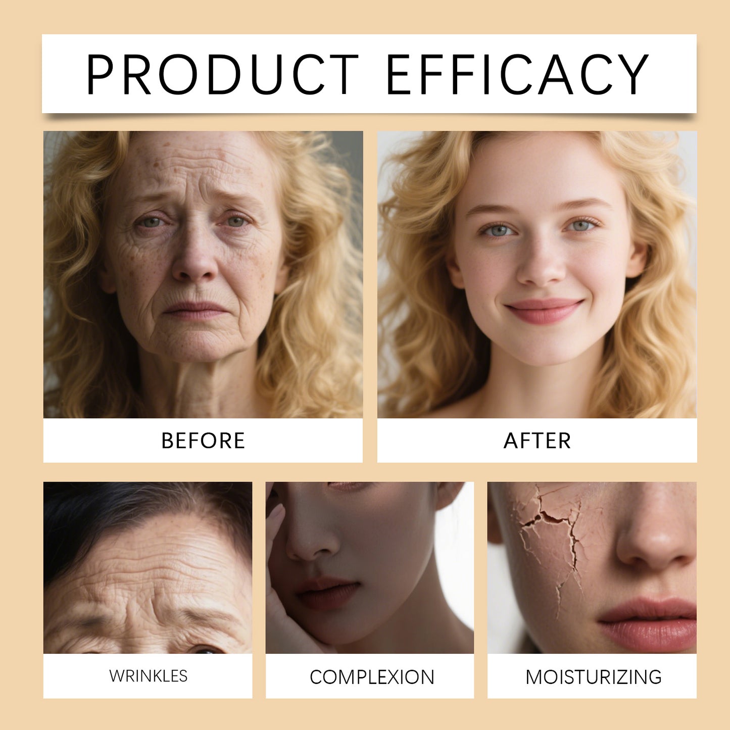 Viareline Retinol Moisturizing Cream Gentle Care Facial Skin Lubricating Elastic Tender Nourishing Moisturizing Cream