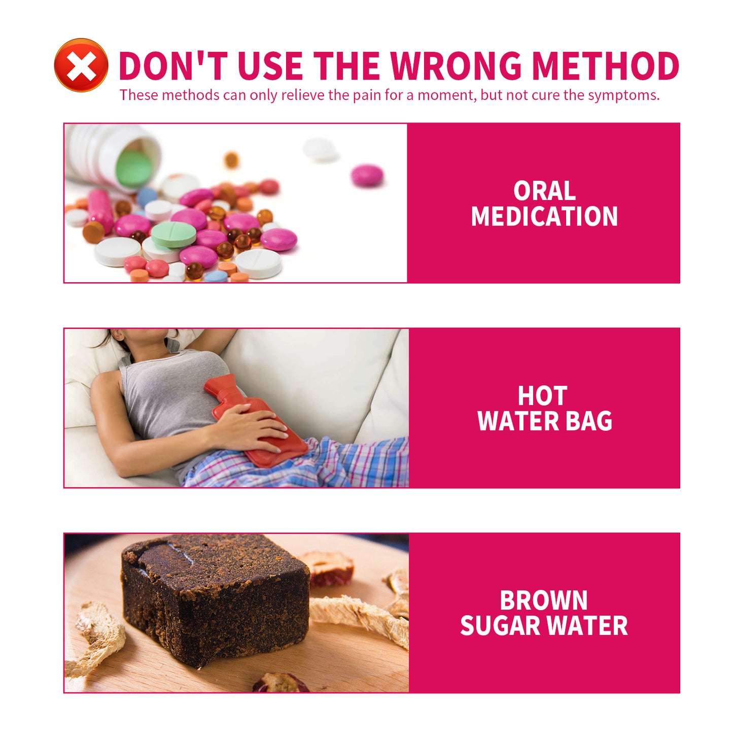 South Moon Menstrual Pain Patch Female Physiological Period Body Nursing Adhesive Bandage Relieve Menstrual Pain Nursing Adhesive Bandage