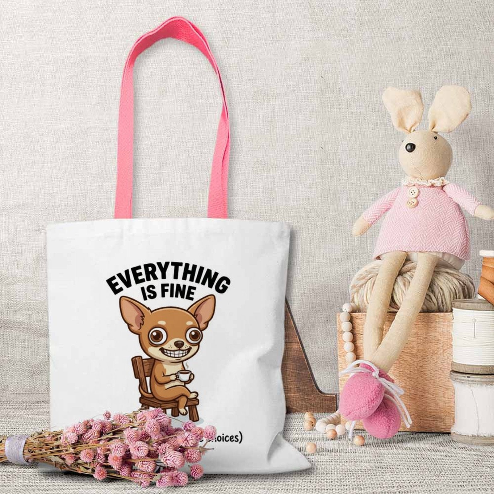 Canvas Tote Shopping Bag 灵图
