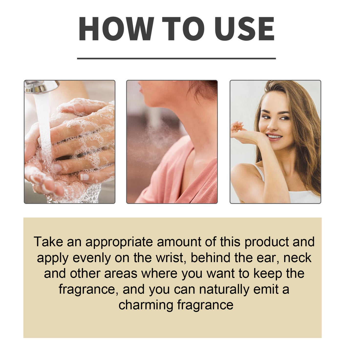 Ouhoe Charm Perfume Natural Fresh Niche Lasting Fragrance Portable Portable Couple Dating Atmosphere Perfume